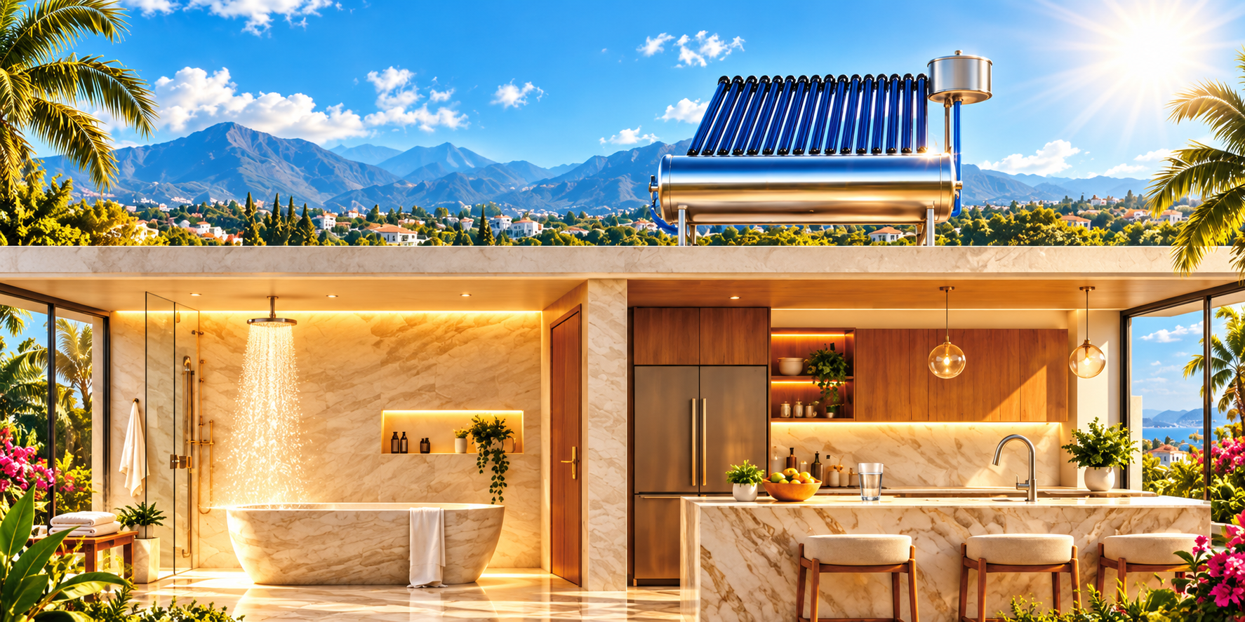 A greater use of solar heat